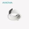 Buy cheap Commercial Recessed Spotlight Frame 75mm Cut-Out GU10/MR16 Aluminum Anti-Glare Design from wholesalers