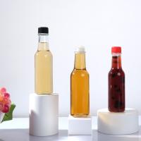 Buy cheap High Quality Fancy 12Oz Round Shape Ketchup Glass Bottle For Sauce product