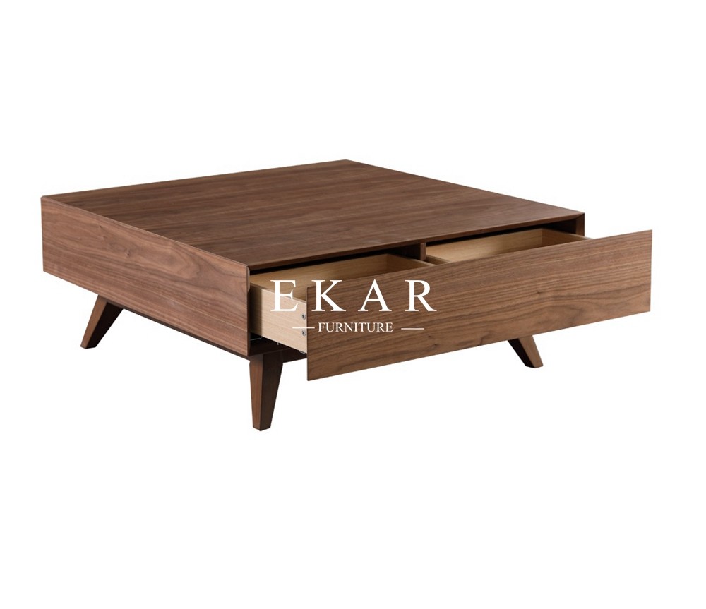 Modern Tea Chat Stainless Steel Legs Coffee Table ZZ-ZC13657A