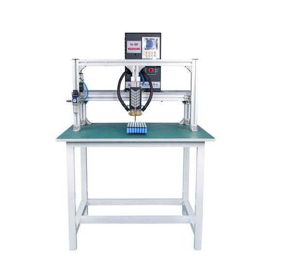 Cylinder 18650 Lithium EV Car Battery Pack Pneumatic Spot Welding Welder Machine
