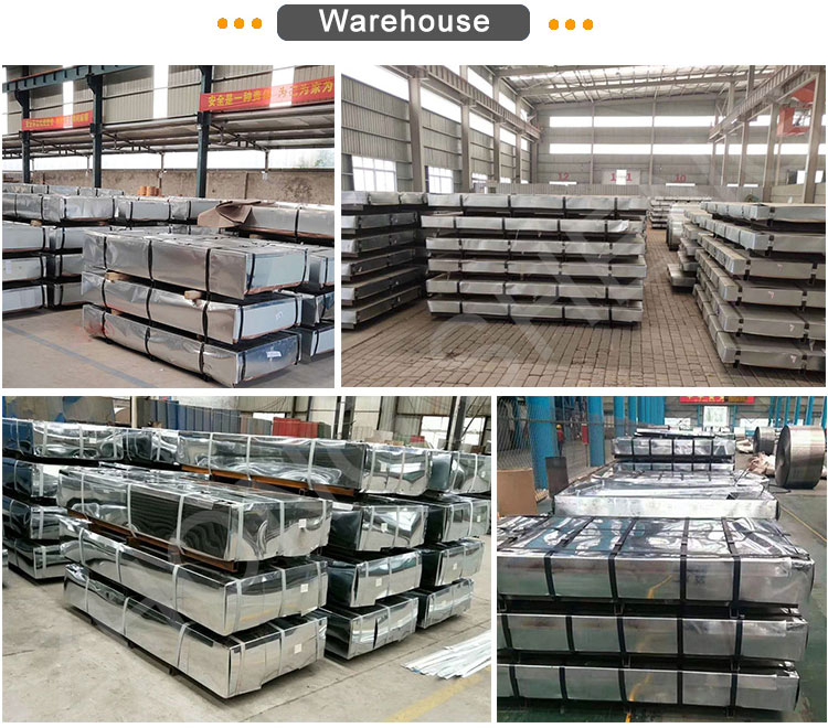 0.14mm 0.16mm 0.18mm Thickness Galvanized Corrugated Iron Roofing Sheet Manufactured to GB Standard DX51D Grade Criteria