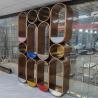 Buy cheap 1000-2000mm Art Design Stainless Steel Metal Screen Partition For Commercial Interior from wholesalers