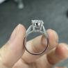 Buy cheap 18K Real Gold Lab Grown Diamond Rings IGI Certified for Engagement Wedding from wholesalers