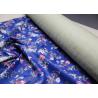 Buy cheap Blue Rose Printed PU Leather 0.65 Mm Handfeeling For Clothing Fabric from wholesalers