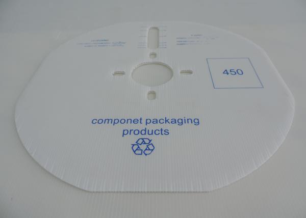 Buy cheap Die Cut 1020x1220mm PP Corrugated Plastic Sheets Hollow Board from wholesalers