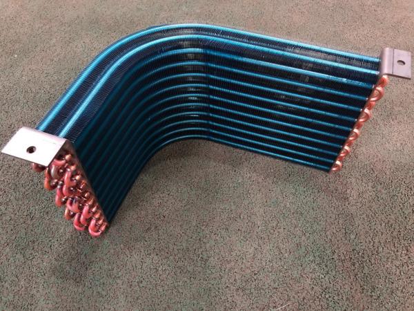 Buy cheap L Shape Copper Condenser Coil AC Coil Evaporator ODM from wholesalers