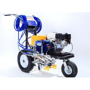 Buy cheap Striping Road Line Marking Machine With Double Guns And Piston Pump from wholesalers