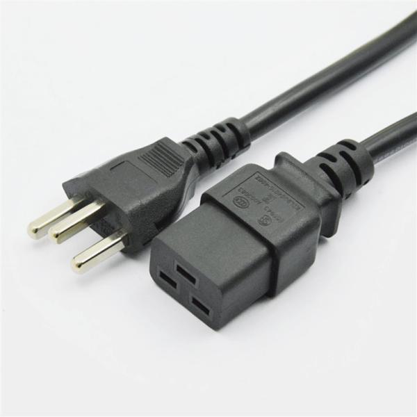 Buy cheap OEM Cable Wire Harness Three Inserts Computer Power Cord AC 250V 10A from wholesalers