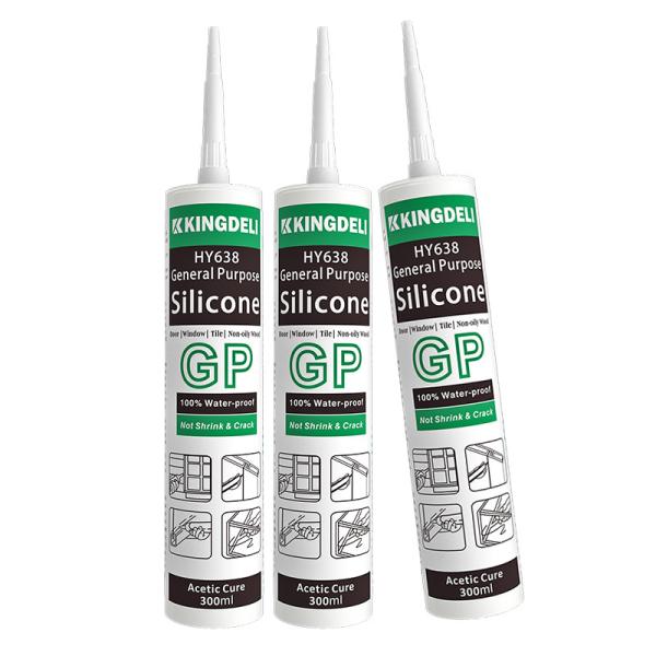 Buy cheap Acetic GP RTV Glass Sealant Clear Waterproof Silicone Sealant from wholesalers