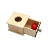 Buy cheap 12cm Sensory Wooden Montessori Baby Toys Montessori Drawer Box Colored Beechwood from wholesalers