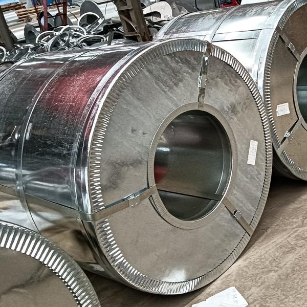 Z60 Galvanized Steel Strip Coil 0.3-3mm 18-25% Elongation 30-275g/M2 Zinc