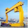 Buy cheap Industrial EOT Single Girder Gantry Crane Trolley L Type 10 Ton from wholesalers
