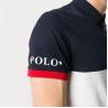Buy cheap Personalized Mens Polo Style Shirts Round Neck , Stripped Polo Shirt Custom Logo from wholesalers