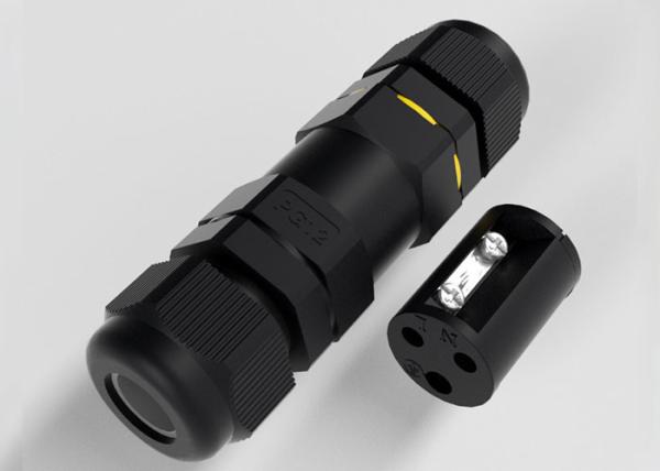 Buy cheap IP68 PA66 nylon 10A 300V 5 Pin Waterproof Connector PG Series from wholesalers