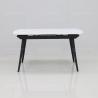 Buy cheap 1.3CBM SS Steel Furniture White Sintered Stone Surface For 6 Person from wholesalers