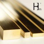 Smoothing Surface Fadeless Brass Flat Bars For Building Construction