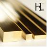 Buy cheap Smoothing Surface Fadeless Brass Flat Bars For Building Construction from wholesalers