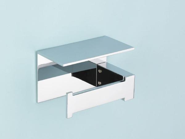 Buy cheap Paper holder with cover 89106B,brass,chrome for bathroom &kitchen,sanitary from wholesalers