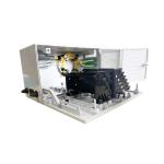 6 Splice Trays 48 Ports RAL 7035 Fiber Optic Cable Junction Box