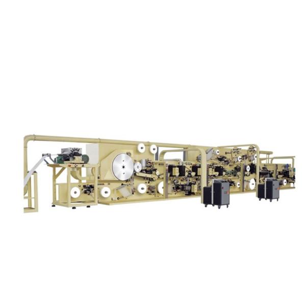 Buy cheap 380V 50HZ 45KW Non Woven Underpad Machine 250meters/Minute from wholesalers