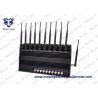 Buy cheap 10 bands Adjustable All GSM CDMA 3G 4G Mobile Phone WIFI GPS Lojack Signal Jammer from wholesalers