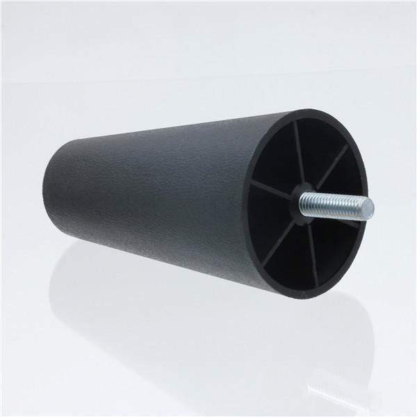 Buy cheap M8 2.5cm 110mm Black Plastic Table Furniture Feet from wholesalers