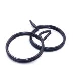 ISO 9001 2015 Certified Steel Black Coil Wire Torsion Spring Hose Clamp for
