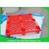 Buy cheap Stackable Black Plastic Skids Pallets , Lightweight Plastic Pallets 100% Recycled Material from wholesalers