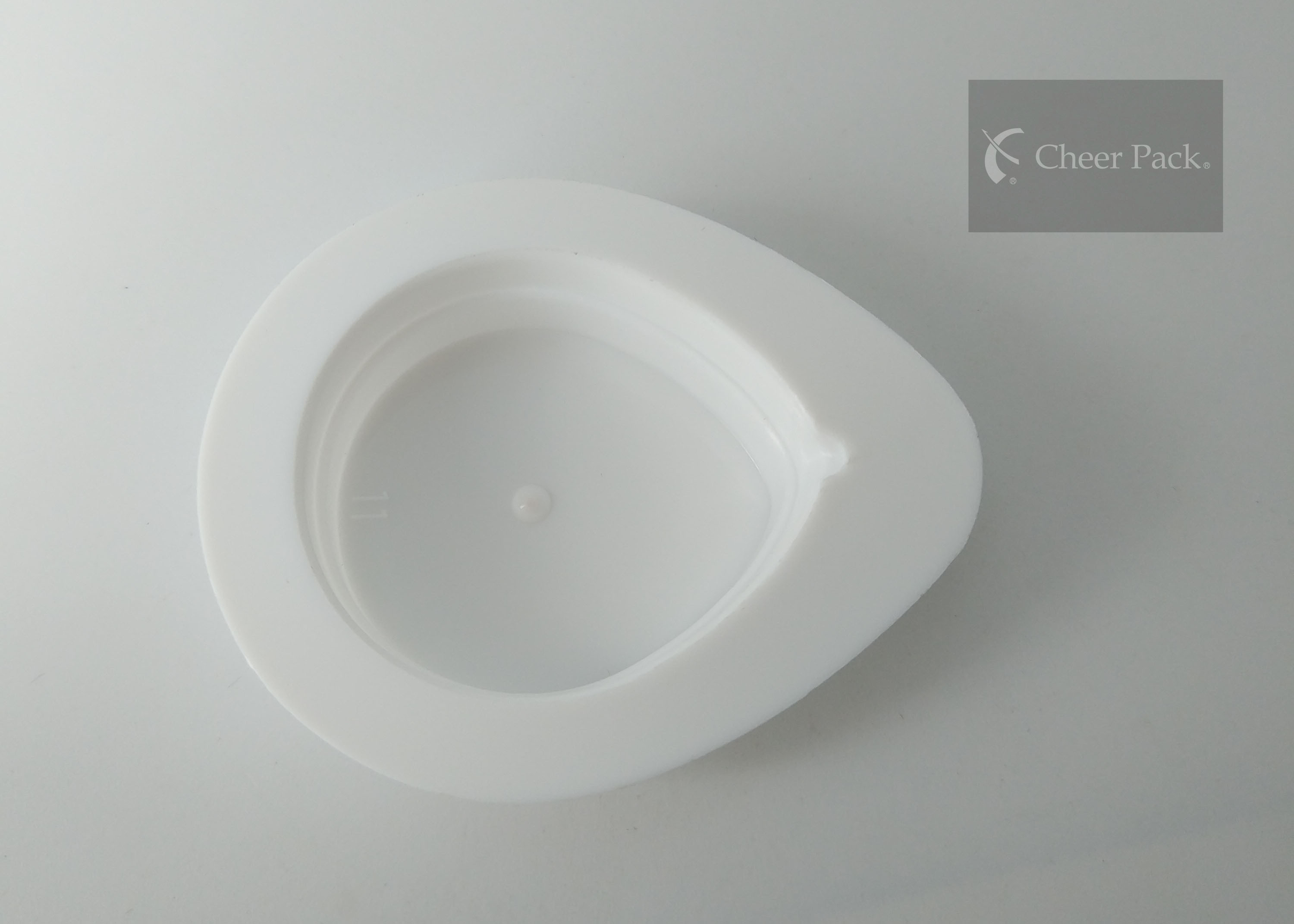 Heart - Shaped Food Grade PP Material Capsule Recipe Pack For Ketchup Packing