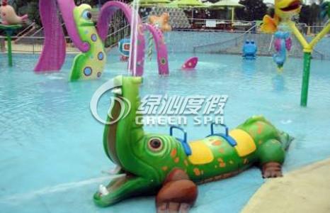 Buy cheap Crocodile Spray Aqua Park Equipment for Summer Entertainment , Water Play Spray Equipment from wholesalers