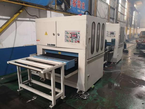 Buy cheap Automatic Grinding Polishing Wide Belt Sander Satin Finishing With Cleaning Drying from wholesalers