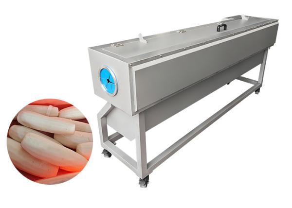 Buy cheap Commercial Adjustable White Radish Peeler Machine 500KG/H from wholesalers