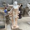 Buy cheap Marble Angel Statue Sculpture Natural Stone Life Size Hand Carved Modern Outdoor Garden Decoration from wholesalers