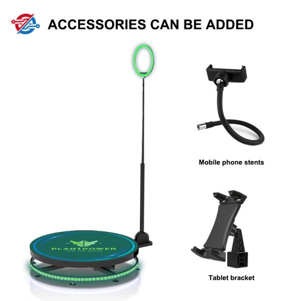 Buy cheap Wireless Control 360 Rotating Photo Booth Support Smartphone from wholesalers