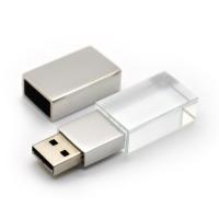 Buy cheap Inside Engraving Logo Crystal USB Stick Wholesale, Acrylic USB Flash Drive with product