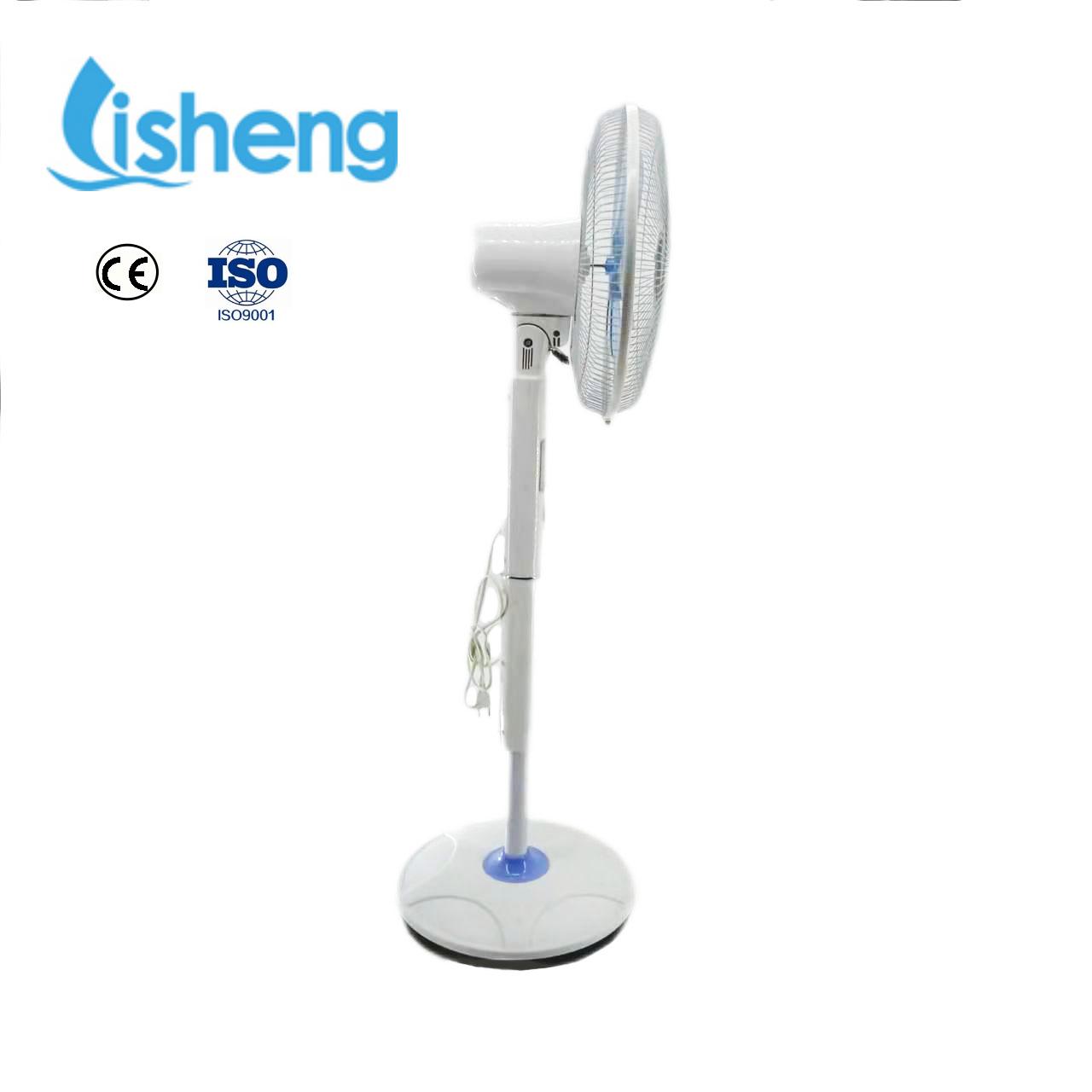 High Efficiency 12V BLDC Rechargeable Solar Fan With Remote Control And Adapter