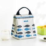 Customize Oxford Lunch Cooler Bag Folded Thermal Tote Waterproof Insulated For