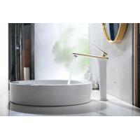Buy cheap 35mm Ceramic Cartridge Bathroom Basin Faucets , Solid Brass Single Hole Faucet product