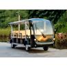 Buy cheap Black 14 Person Electric Sightseeing Bus 7.5KM Motor 72V Electric Sightseeing Car from wholesalers