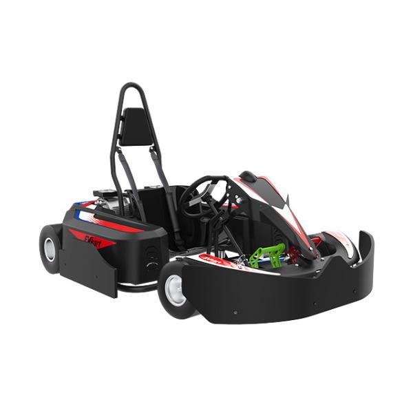 Buy cheap Playground Long Axle Electric Mini Go Kart 3000RPM 3h Charging from wholesalers