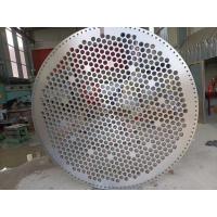 Buy cheap Dn15 - Dn1500n Stainless Steel Tube Sheet Flanges Heat Exchanger Baffle Plate product