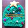 Buy cheap Newest stripe crocheted hat baby knitting hat for kids, Handmade newsborn baby knitted hat from wholesalers
