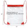 Buy cheap Drawstring Bags, Waterproof Small Clear Bag For Stadium Colleges Sport Event Work Concert Security Approved from wholesalers