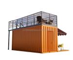 Modified 20 Foot Prefab Shipping Container Ideal for Pop Up Coffee Shop