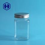Spice Snack 375ml Empty PET Plastic Food Jar Wide Mouth 111mm Height