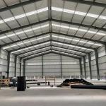 High Strength Prefab Light Steel Structure Workshop Recyclable Steel Plant