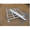 Buy cheap Warehouse Storage Use Stacking Steel Powder Coated 4 Round Posts Tire Stacking Rack from wholesalers