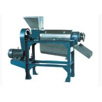 Buy cheap Stainless Steel Screw Juice Extractor Machine For Food Canning Production Line product