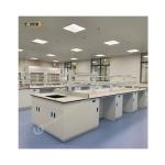 Heavy Duty All Steel Lab Bench 4 Drawers 2 Cabinets 4 Wheels 250 Kg Capacity