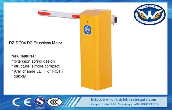 Buy cheap 100% Duty Cycle 5 Million MTBF RFID Automatic Barrier Gate Speed Adjustable from wholesalers